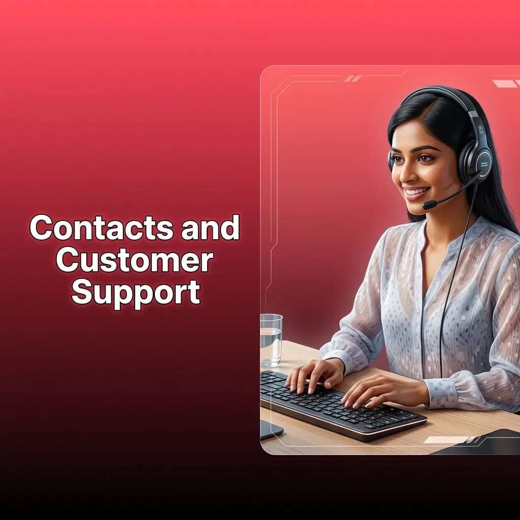 Batery customer support options showing live chat and email contact methods for Indian players available 24/7
