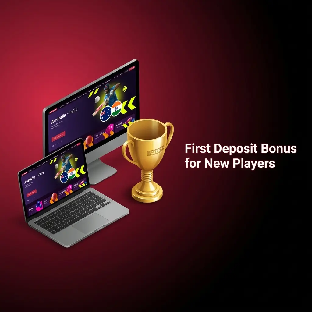 Batery India first deposit bonus options: 200% sports bonus up to INR 25,000 or 150% casino bonus with 200 free spins
