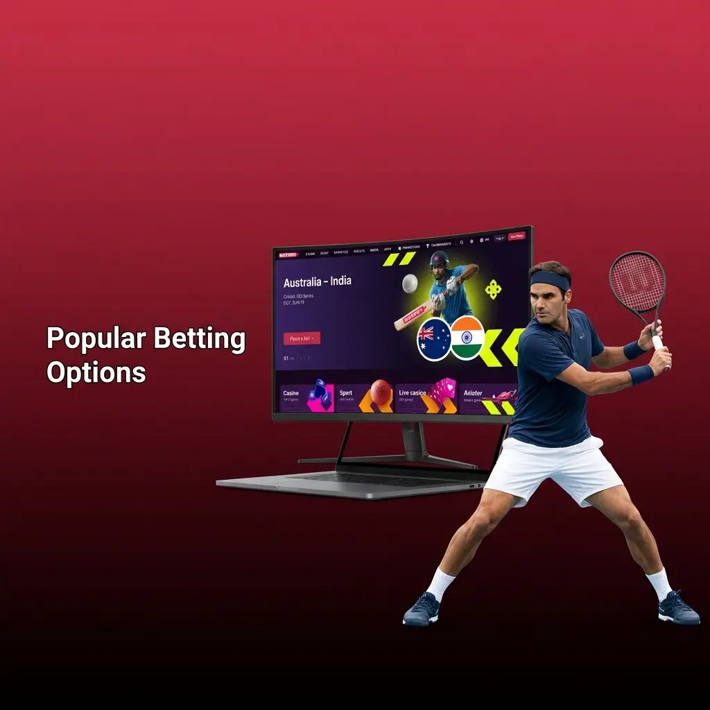 Batery betting options including live betting, multi live, and prematch markets for cricket, football, and tennis