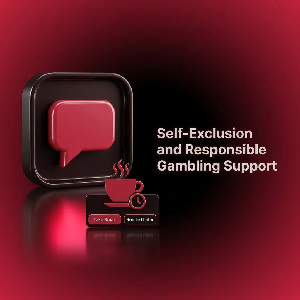 Batery platform self-exclusion and responsible gambling support options including deposit limits and cool-off periods