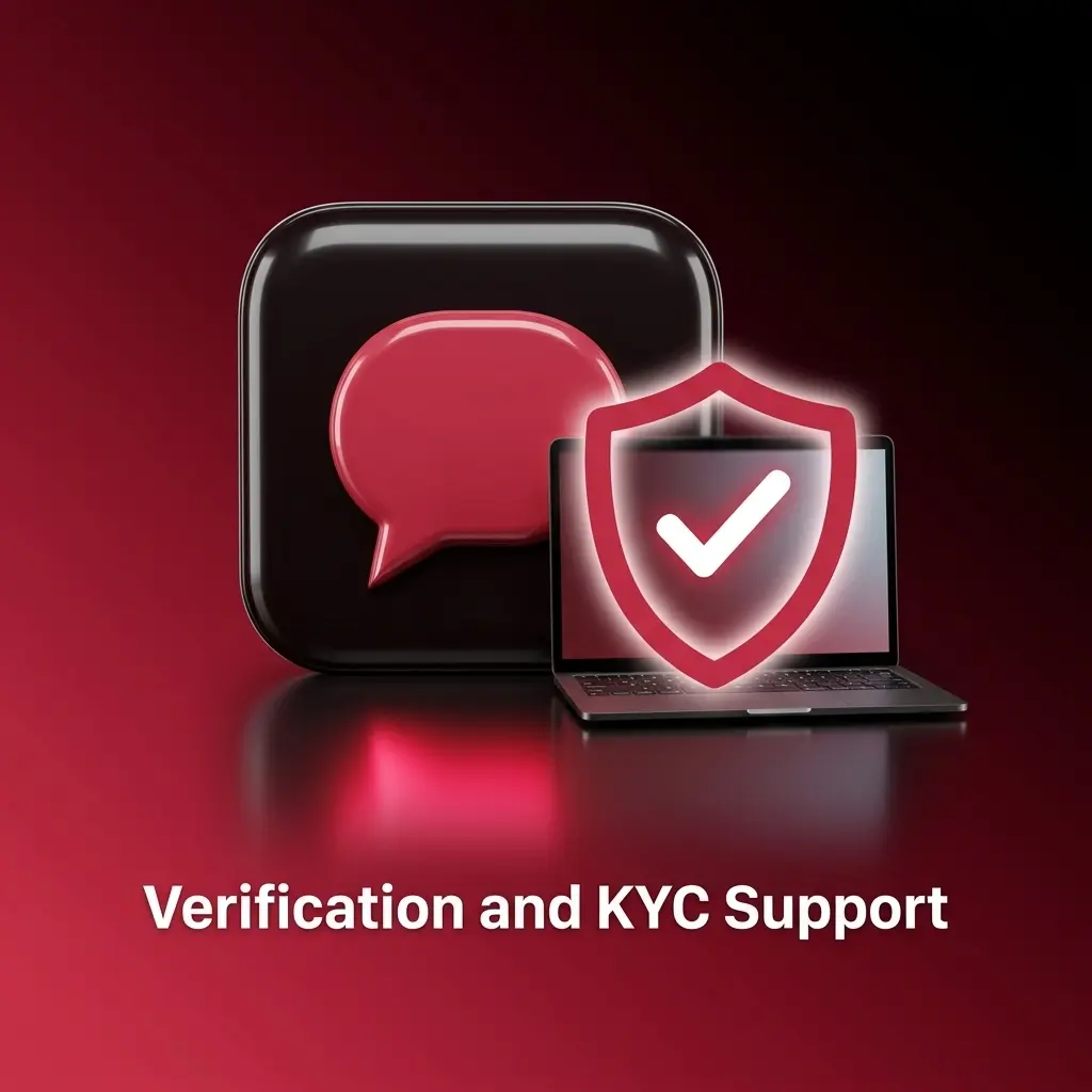 Batery platform KYC verification process showing government ID and address proof submission for secure account access