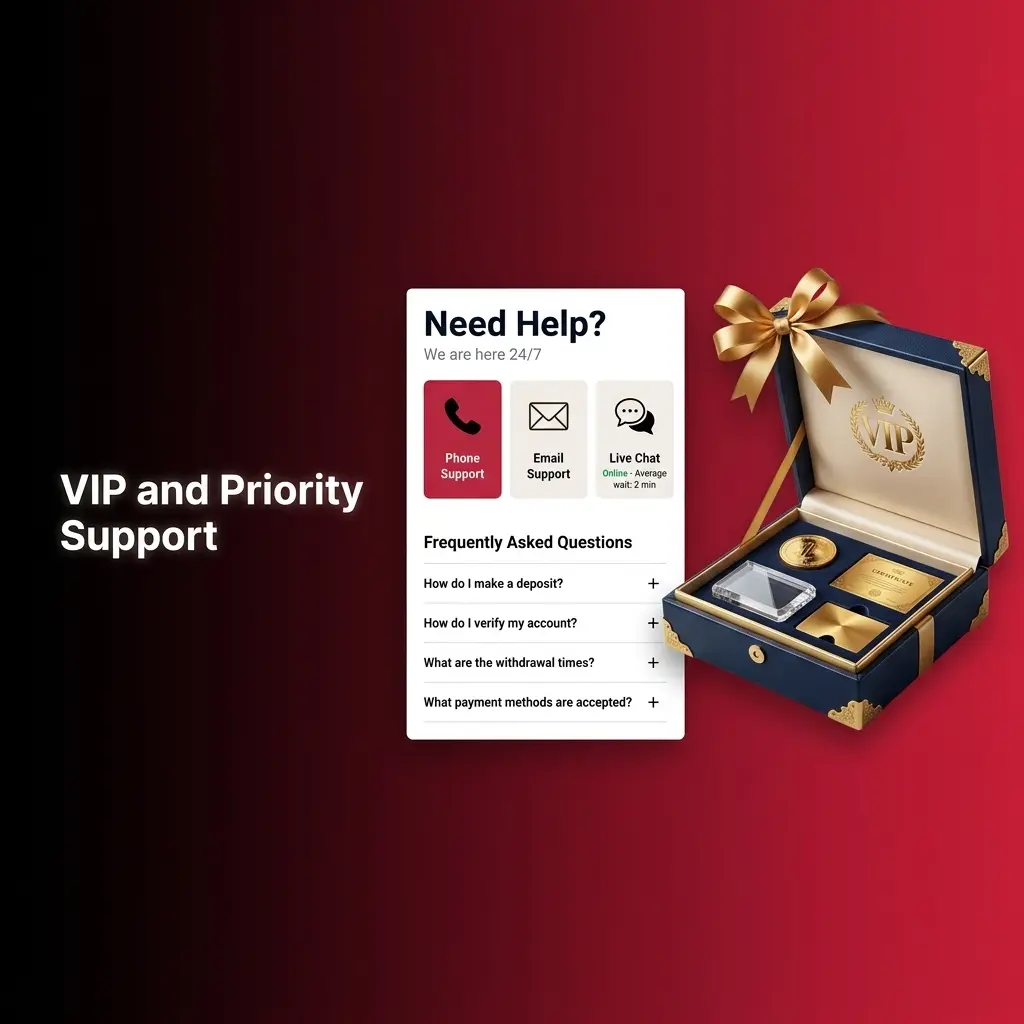 Batery VIP and priority support channel with dedicated account manager, faster response times and personalised service