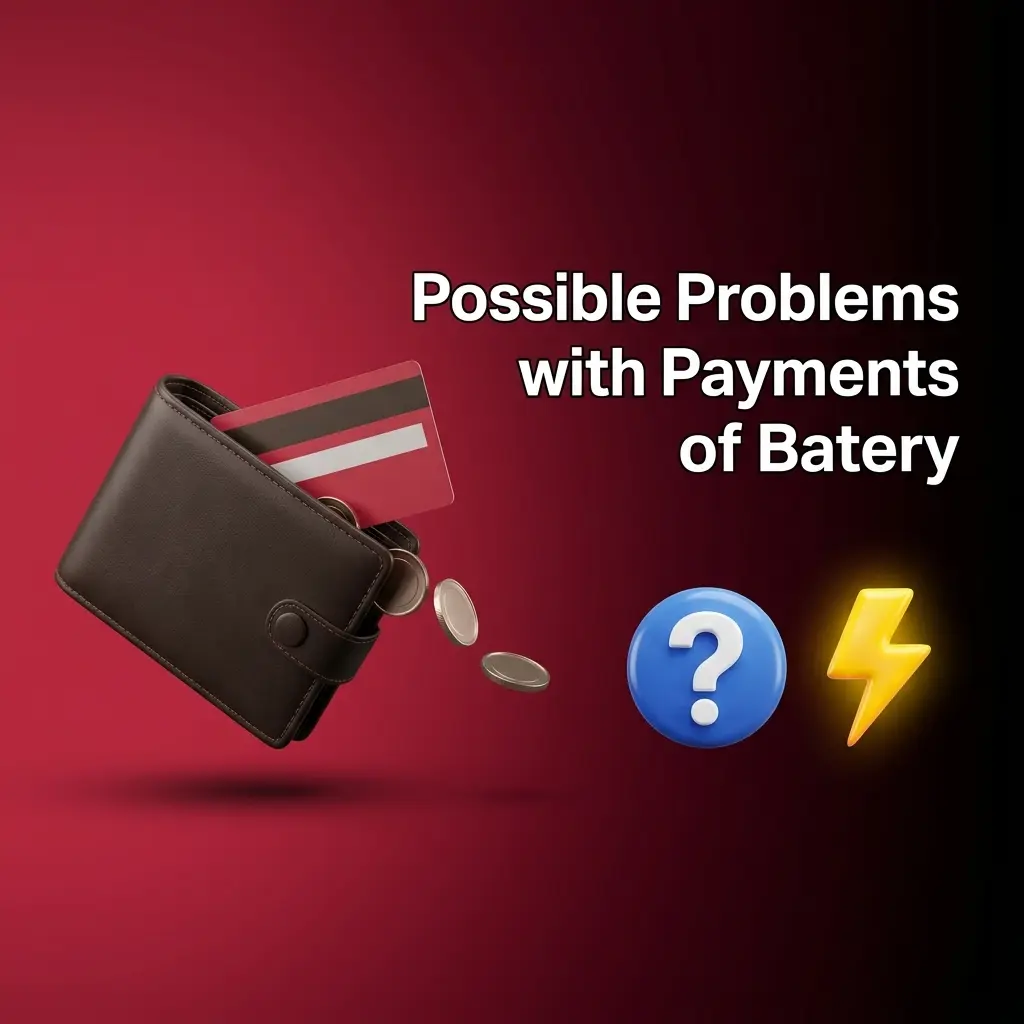Batery payment problems in India including deposit issues, withdrawal rejections, UPI errors, and bank blocks